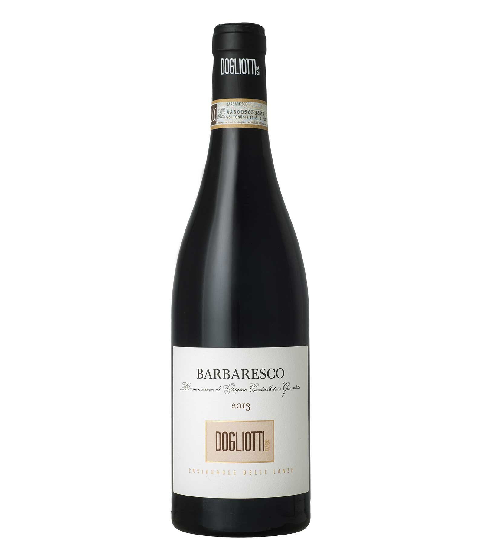 Bottiglia di Barbaresco DOCG Dogliotti1870