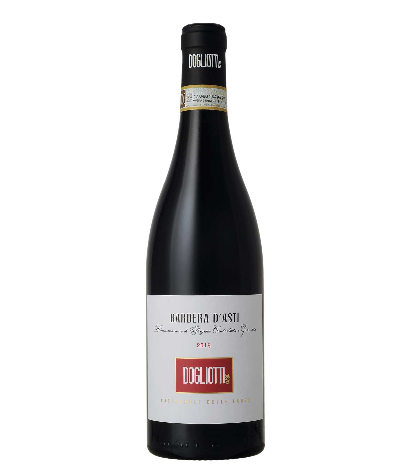 Bottiglia di Barbera d'Asti DOCG Dogliotti1870