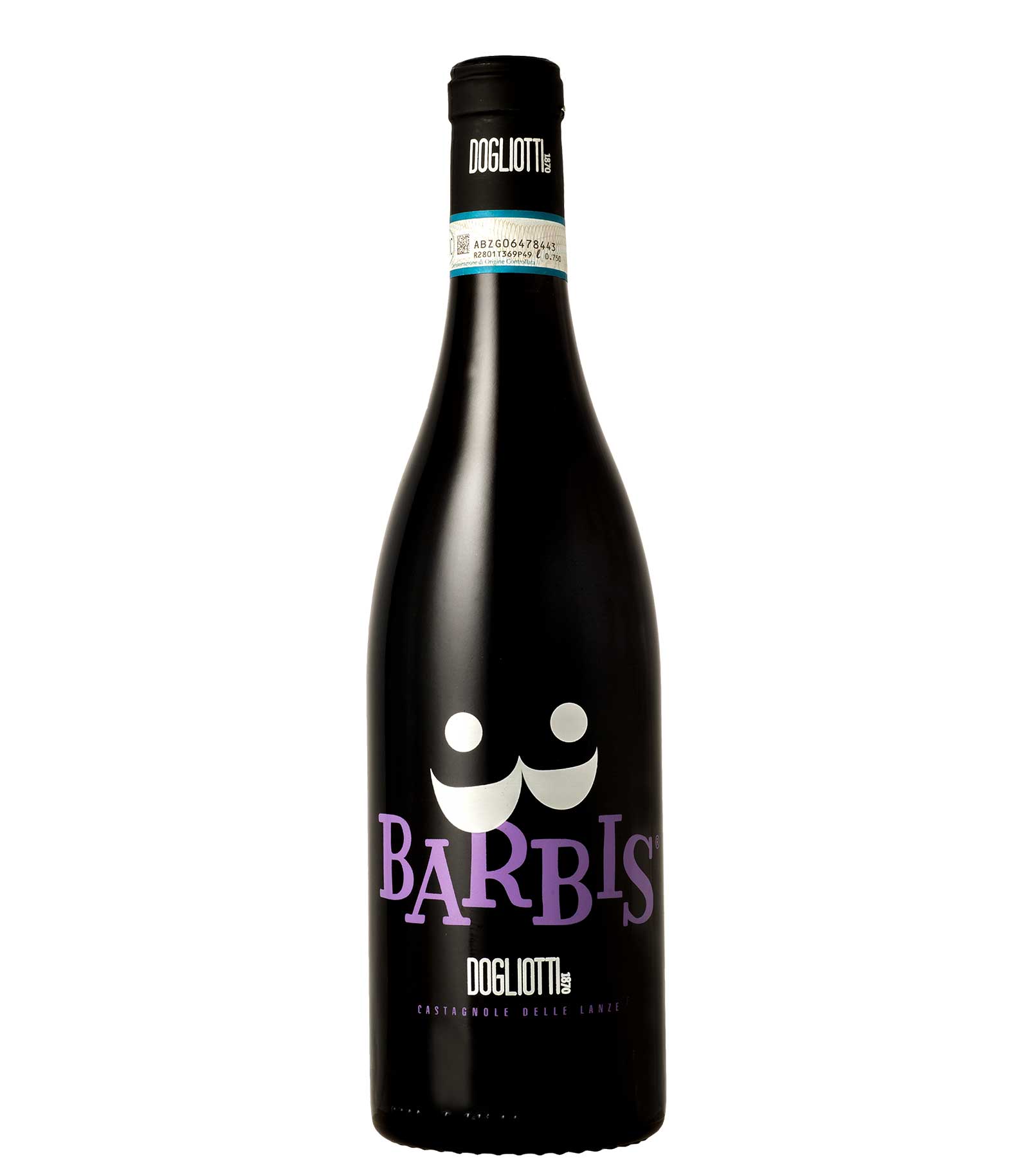 Bottiglia di Barbis Barbera Frizzante Dogliotti1870